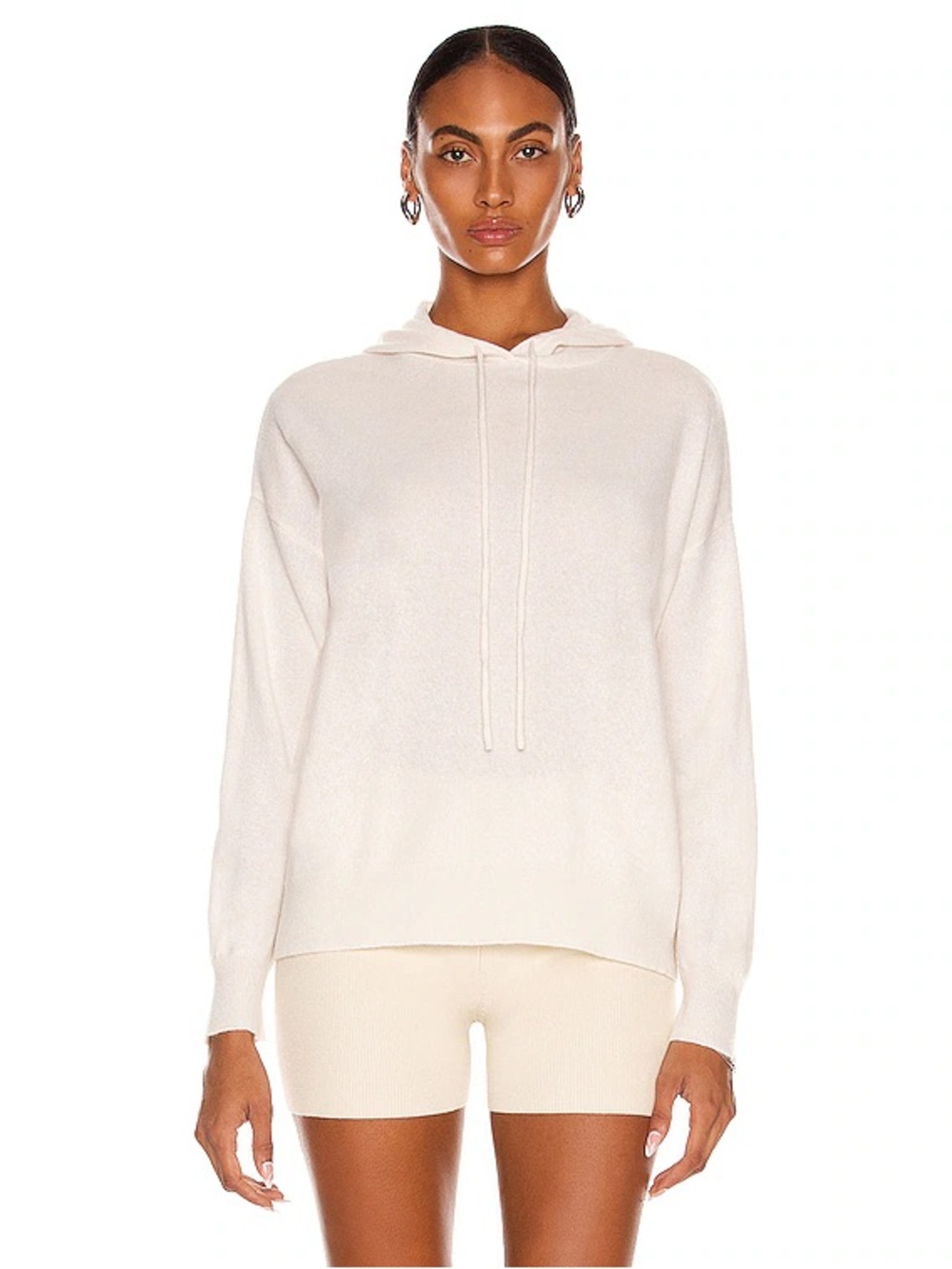 Lisa Yang Luella cashmere hoodie in beige